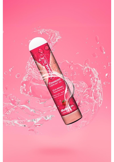 HumanLife Çilek Aromalı Kayganlaştırıcı Jel Lubricant 125 ML