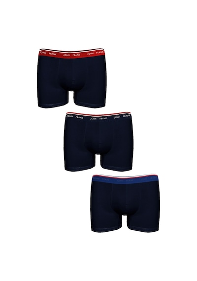 John Frank John Frank Üçlü Basıc Brıght Boxer 18127 Çok Renkli