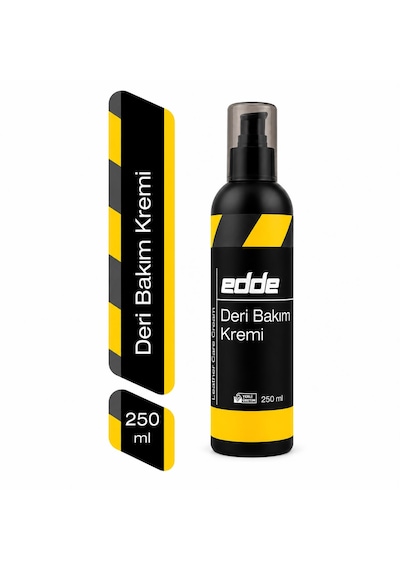 Edde Araba Araç Oto Besleyici Onarıcı Koltuk Deri Bakım Kremi 250 Ml Oto Detailing 250ml