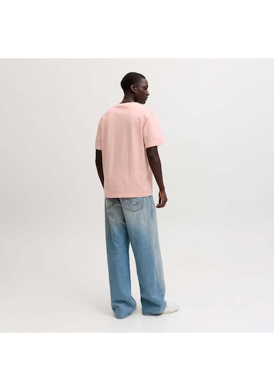Jack & Jones Jack&jones Savona Branding Erkek Pembe Tişört