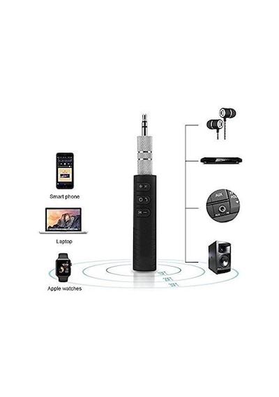 Bluetooth Aux Kiti Araç Kiti 3.5 Mm Aux Ses Bluetooth Adaptör