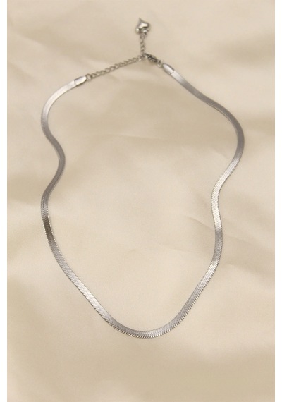 Mey İthalat 316l Çelik Silver Renk 45 Cm İtalyan Zincir Model Kadın Kolye - Özel Seri Meyeb6194e3d867e7db7cd97eb056 Gümüş