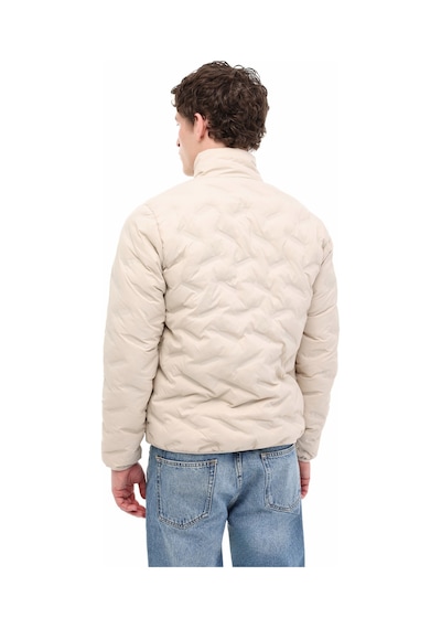 Jack & Jones Jcowın Quılted Collar Jac Taş Rengi Erkek Mont 000000000102267064 Gri