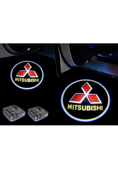 Mıtsubıshı Araçlar İçin Pilli Yapıştırmalı Kapı Altı Led Log