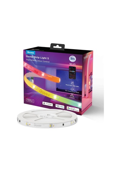 Rgbıcw Wifi+bluetooth Matter Destekli, Kesilebilir, Silikon Kaplamalı Led Şerit - 3 Metre