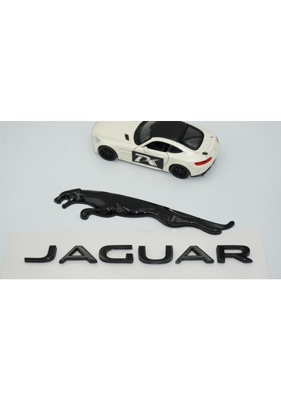 Dk Tuning Jaguar Panter Siyah Abs Bagaj Yazı Logo Oem Ürün