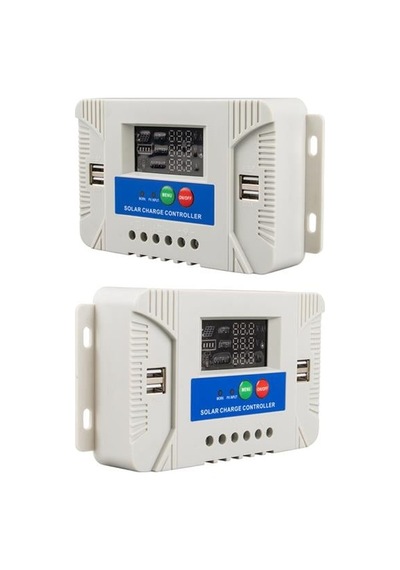 Pm-40a 12v-24v 40 Amper 4 Usb Çıkışlı Dijital Ekranlı Solar Şarj Regülatörü
