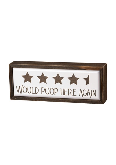 Word Box Tabelası, Would Poop 105209