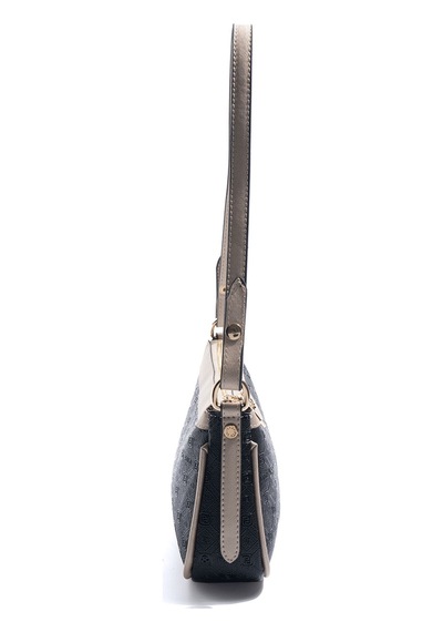 Silver Polo Sp1274 Kadın Çapraz Çanta Logolu Siyah-s.nut