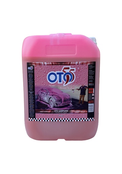 Oto55 Pembe Köpük Fırçasız Oto Şampuanı 20 Kg