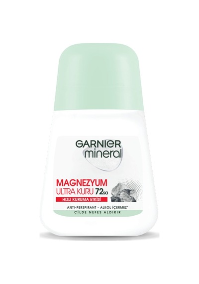 Garnier Mineral Magnezyum Ultra Kuru Roll-on - 5 Adet Tarı