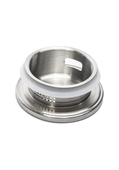 1,8lt Borosilikat Ateşe Dayanıklı Metal Kapaklı Cam Konik Sürahi