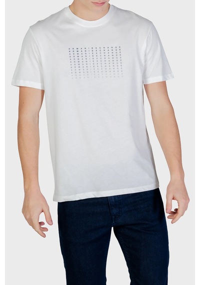 Armani Exchange Erkek T Shirt Xm002519 Af10334 U0009 Beyaz Beyaz