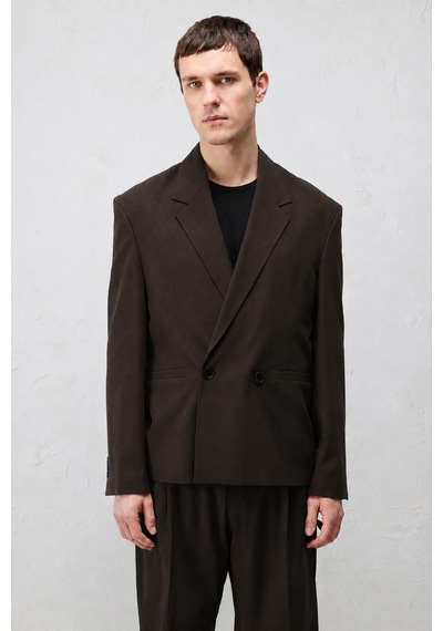 Antioch Relaxed Fit Erkek Blazer Ceket Kahve 1