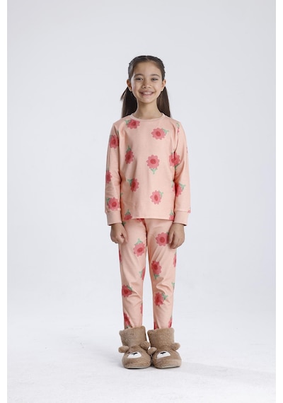 Kız Pijama Takımı Pembe