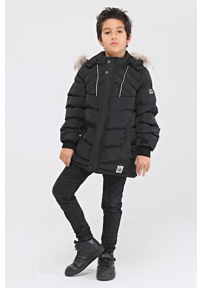 Erkek Çocuk Mont 51237s Siyah