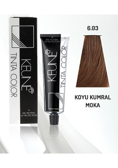 Keune Tinta Color Saç Boyası 60ml No - 6.03 Koyu Kumral Moka