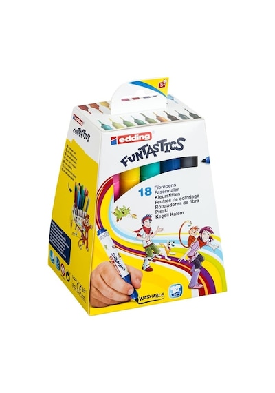 Edding 14 Funtastics Keçeli Kalem 18'Li Set
