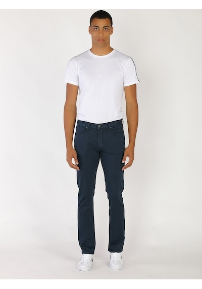 John Varvatos Erkek Pantolon /J02V563-004-Lacivert