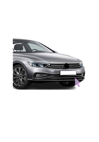 Volkswagen Passat B8.5 Krom Ön Tampon Çıtası 1prç 2019 Ve Üzeri P.çelik