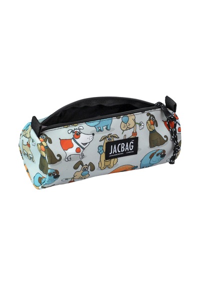 Jacbag Bıg Roll-silindir Tip Kalem Kutusu Big Roll-neşeli Patiler renkli