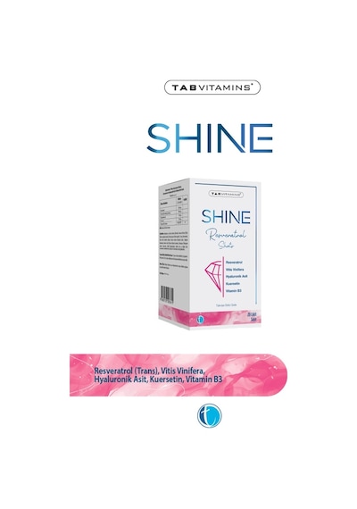 Tabvitamins Shine Resveratrol Shot Orman Meyveleri Aromalı 20 X 25 Ml Likit Şase