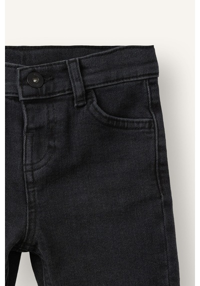 Defacto Pamuklu Regular Fit Jean Pantolon Erkek Bebek D2518a526aunm40 Siyah-nm40