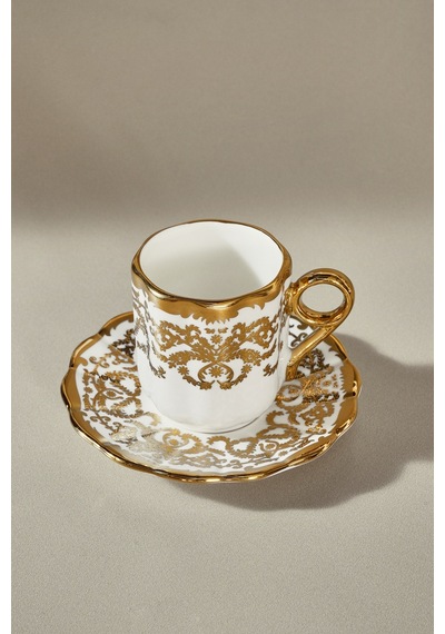 Karaca Cihangir 6 Kişilik Kahve Fincan Takımı 90 Ml Gold