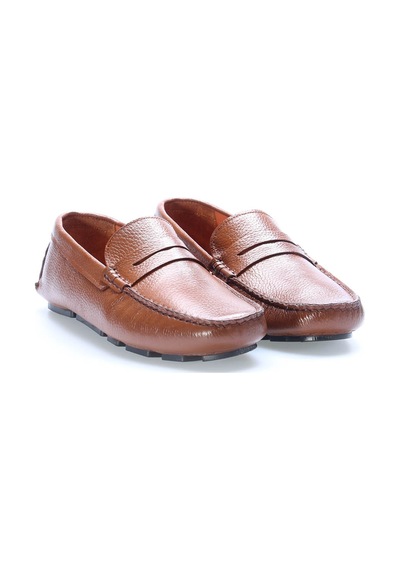 Fast Step Hakiki Deri Erkek Casual Ayakkabı 216mam3 Taba