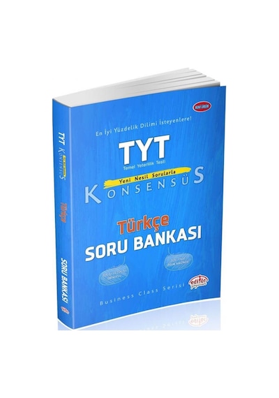 Tyt Türkçe Soru Bankası Konsensüs - Editör Yayınevi