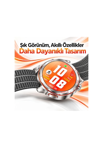Kalobee Sk58 Premium Akıllı Saat 1.53 Bluetooth Arama & Çağrı Cevaplama, Aı Sesli Asistan, Kalp Ritmi, Uyku Ve Spor Takibi, Ip68-turuncu-14899 Kalobee Sk58 Premium Akıllı Saat 1.53 Bluetooth Arama & Çağrı Cevaplama, Aı Sesli Asistan, Kalp Ritmi, Uyku Ve Spor Takibi, Ip68-turuncu-14899