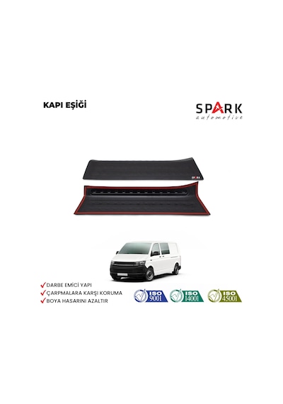 Volkswagen Transporter T6 2015-2020 Yıl Aralığı Uyumlu Kapı Eşiği 2 Parça