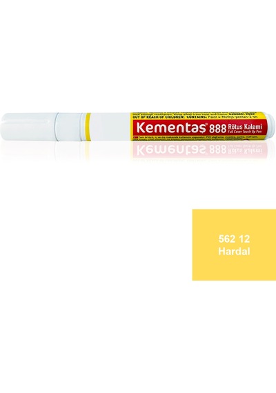 562 12 Hardal Tam Örtücü Rötuş Kalemi Tam Örtücü Rötuş Kalemleri-12334