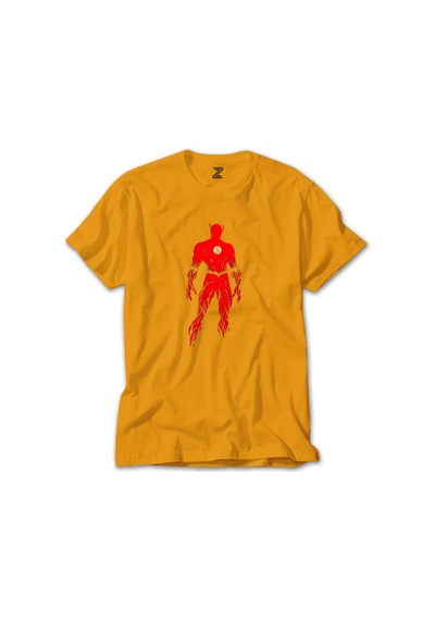 Flash Grunge Lacivert Tişört