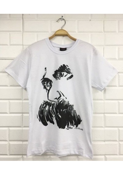 Friedrich Nietzsche Baskılı Unisex %100 Pamuk Beyaz T-shirt Beyaz