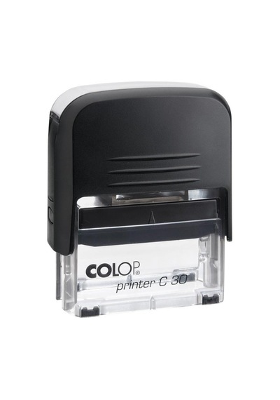 Colop Prınter C30 Siyah Kasa Siyah Keçe - 18 x 47 MM