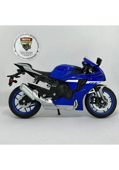 Yamaha Yzf-r1 1:12 Ölçek Diecast Model Motosiklet Lacivert