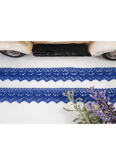 ALKA DANTEL MERSERİZE KOPANAKİ 10 METRE 8752 MERSERİZE ROYAL BLU