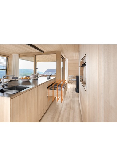 760h3500s Blum Movento Çift Açılım Frenli Ray 35 Cm-5446