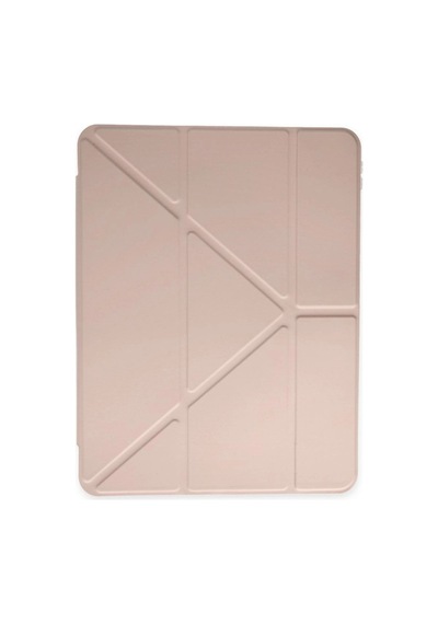 Galaxy T870 Tab S7 11 Kılıf Kalemlikli Mars Tablet Kılıfı - Rose Gold