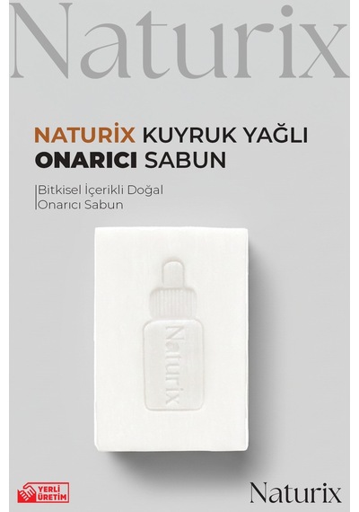 Kuyruk Yağlı Onarıcı Sabun 100 Gr 12 Doğal Aktifli İçerik Nemlendirici Ve Besleyici Etki Fresh