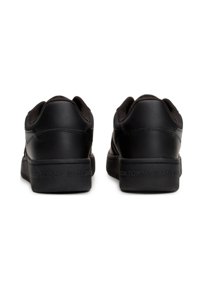 Tommy Hilfiger Tjw Retro Basket Ess Siyah Kadın Sneaker Siyah