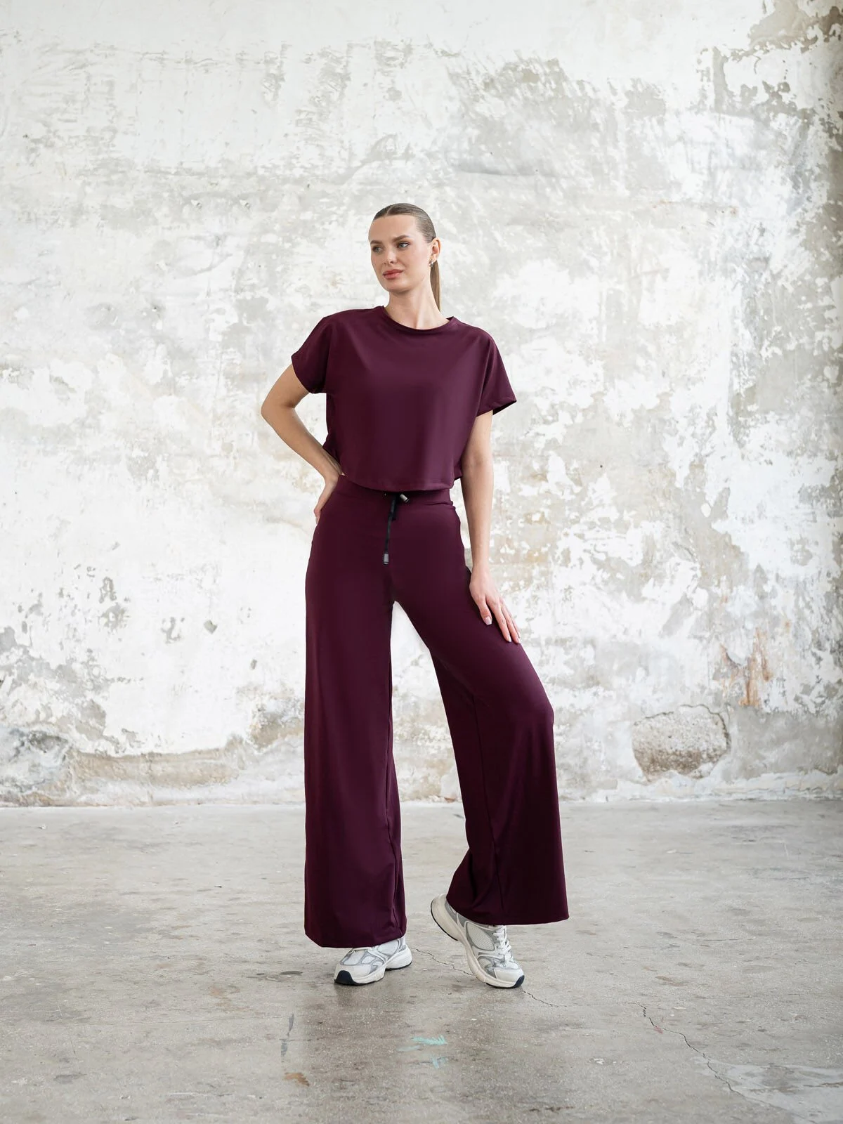 Lismina Yoga Tayt Pantolonu Mürdüm