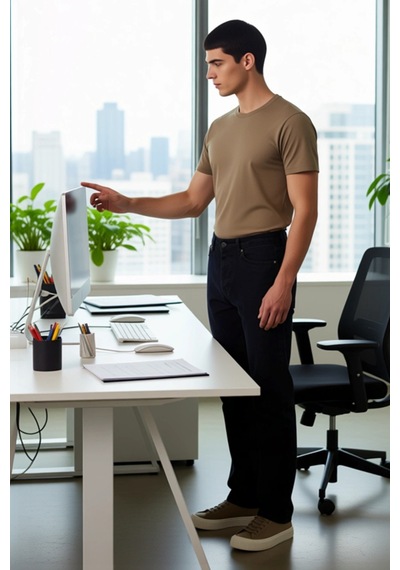 Ersefa Erkek Geniş Paça Kot Pantolon Cool & Comfort Fonksiyonel Dayanıkl siyah