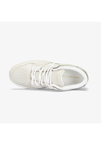 Tommy Hilfiger Basket Sneaker Kadın Gri Sneaker Düz Fw0fw08272 Gri