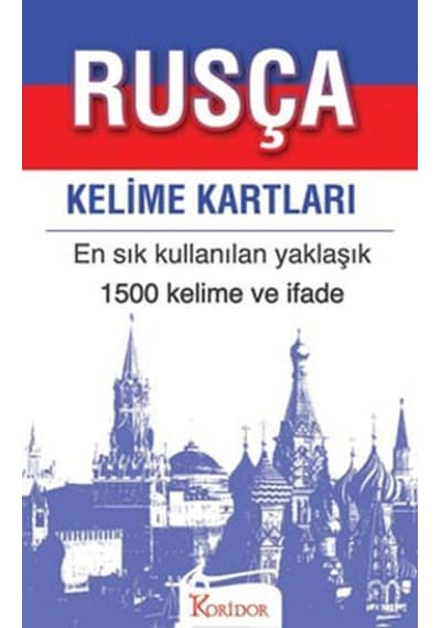 Rusça Kelime Kartları- Koridor Yayıncılık