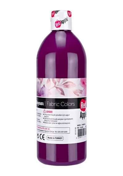 Red Apple Neon Kumaş Boyası 500 Ml Mor