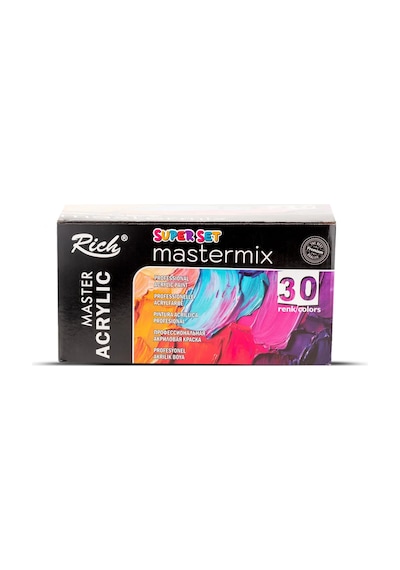 Rich Mastermix 30x60ml Supermix Akrilik Boya Seti / 19847 Diğer
