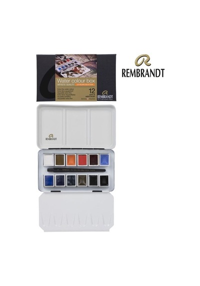 Rembrandt Sulu Boya Seti 12 Renk + Fırça Cityscape Selection