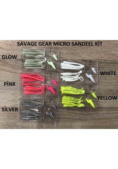 Savage Gear Lrf Micro Sandeel Kit Yem (200831554)